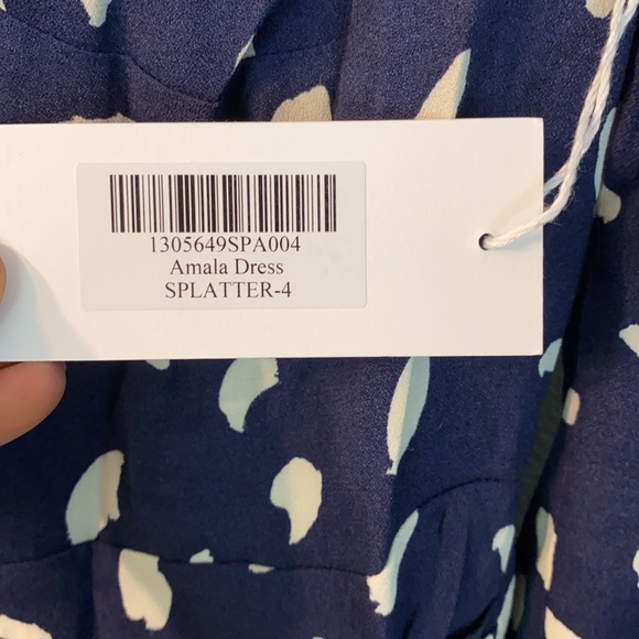NWT Reformation Amala dress in Splatter